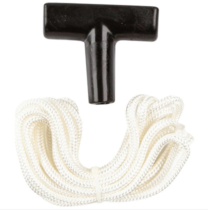 Xervex Starterseil Z15 – Sfoară Pornire Împletită cu Mâner, 2.2 m, 4.5 mm – Universal pentru motoare cu pornire prin rotație