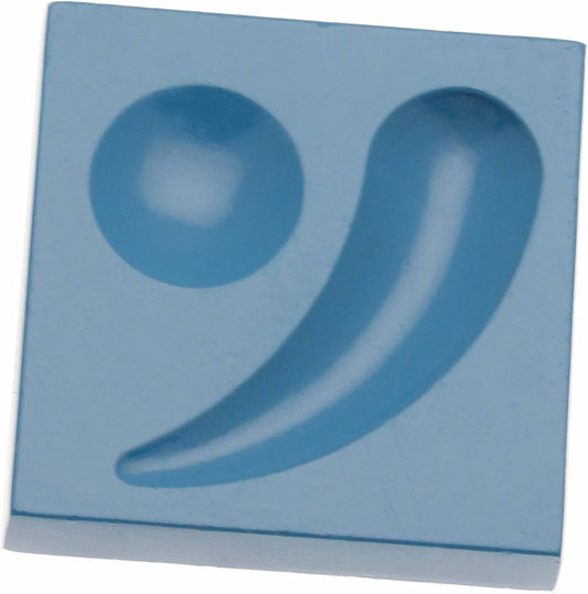 Magnet decorativ Yang – Bleu Jean
