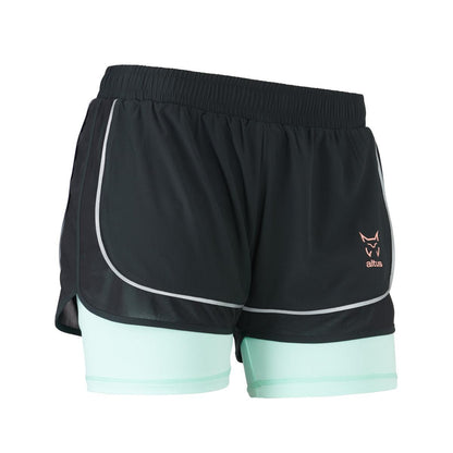 Pantaloni scurți sport ALTUS LEN WOMAN – Cu plasă interioară, ușori, elastici, ideali pentru alergare & trail